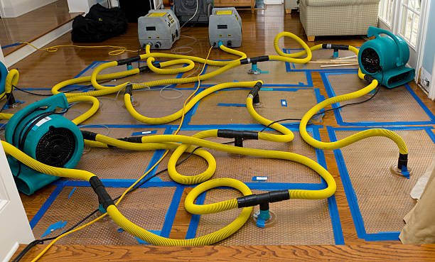 Professional Crawl Space Water Removal technician working in Underwood, IN